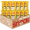 Baked Lays Potato Chips, Original, 0.875 oz Bags, (40 Pack), 50% Less Fat, Gluten Free, No Artificial Flavors, No Colors from Artificial Sources view 1