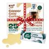 Copper Cow Coffee Sweetened Condensed Milk Coffee Creamer Singles (25 pack) | Vietnamese Inspired Coffee Creamer, All Natural Creamer Packets for Pour Overs & Lattes | No Refrigeration Needed view 1