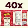 Frito Lay Baked Cheetos Crunchy Flamin' Hot, 0.87 Ounce Pack of 40 view 2