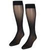 NuVein Sheer Compression Stockings, 15-20 mmHg Support, Women's Medium Denier Nylons, Knee High, Closed Toe, Black, 3X-Large view 3