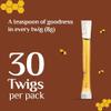 Honey Twigs Cinnamon Infused Honey Sticks - 30 Count Single Serve Natural Honey Straws - 8.47 oz per pack (8g per stick) | 100% Pure, Pocket-friendly Travel Pack view 4