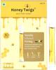 Honey Twigs Vanilla Infused Honey Sticks - 30 Count Single Serve Natural Honey Straws - 8.47 oz per pack (8g per stick) | 100% Pure, Pocket-friendly Travel Pack view 1