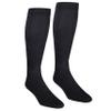 NuVein Men's Compression Socks, 15-20 mmHg Support, Dress Trouser Style, Over Calf Knee High, Black, Small view 1