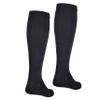 NuVein Men's Compression Socks, 15-20 mmHg Support, Dress Trouser Style, Over Calf Knee High, Black, Small view 4