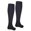 NuVein Compression Socks, 15-20 mmHg Support for Men, Padded Cushion Foot, Knee High, Closed Toe, Black, X-Large view 2