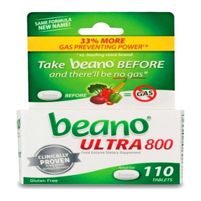 beano174; Food Enzyme Dietary Supplement Tablets - 110ct