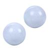 Angry Mole 2" Natural Marble Baoding Balls,Chinese Massage Health Balls for Hand Exercise Therapy and Stress Relief (White) view 1