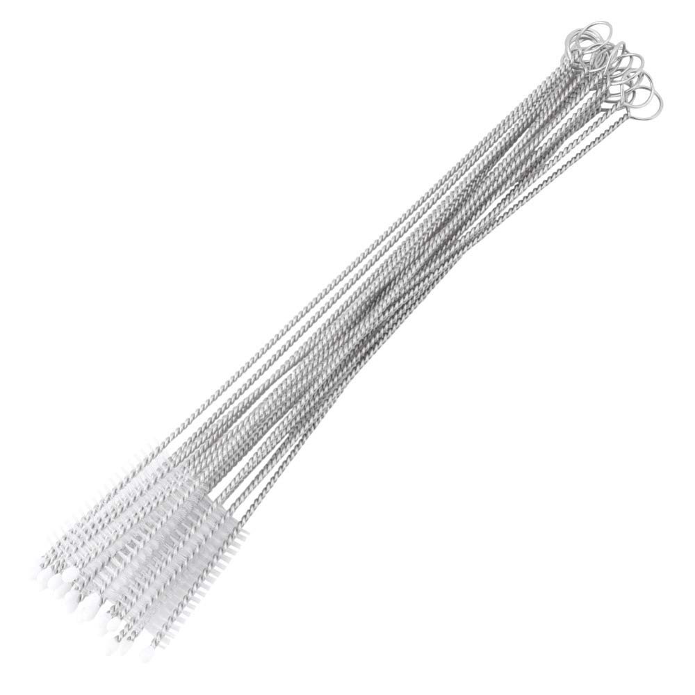20pcs Reusable Drinking Straw Cleaner Brush Cup Feeding Bottle Stainless Steel Hand Drink Water Cup Straw Wash Cleaner Brushes