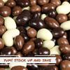 Gourmet Chocolate Bridge Mix Medley by Its Delish, 2 Lbs Bulk Bag | Dark, Milk, and White Chocolate Coated Peanuts, Almonds, Raisins, Espresso Beans, Cashews, Macadamia Nuts Candy | Kosher Dairy view 3