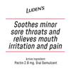 Luden's Sugar Free Wild Cherry Throat Drops, Sore Throat Relief, 25 Count (6 Pack) view 4