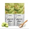 Amazi Dried & Roasted Plantain Chips - Salted Olive Oil Flavor - Organically Grown, Fair Trade, Gluten-Free, Certified Vegan Chips - Paleo Friendly Healthy Snacks - Uses Heart-Healthy Fats - 2 Pack view 1