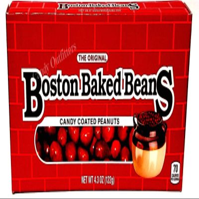 Boston Baked Beans Candy Coated Peanuts 4.3 oz (Pack of 6)