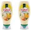 Calv: "Classica" Classic Italian Mayonnaise Top Down - 400ml /13.53 fl.oz, pack of 2 [ Italian Import ] view 1