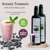 [2 x Aronia Treasure] 100% Aronia (Chokeberry) Berry Juice : 1 month supply, 1 shot per a day view 4