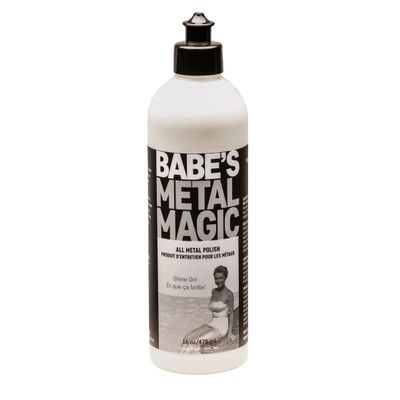 Babes Metal Magic Marine Metal Polish for Boats Removes Tarnish, Oxidation & Water Spots Safe for Chrome, Aluminum, Brass & Stainless Steel