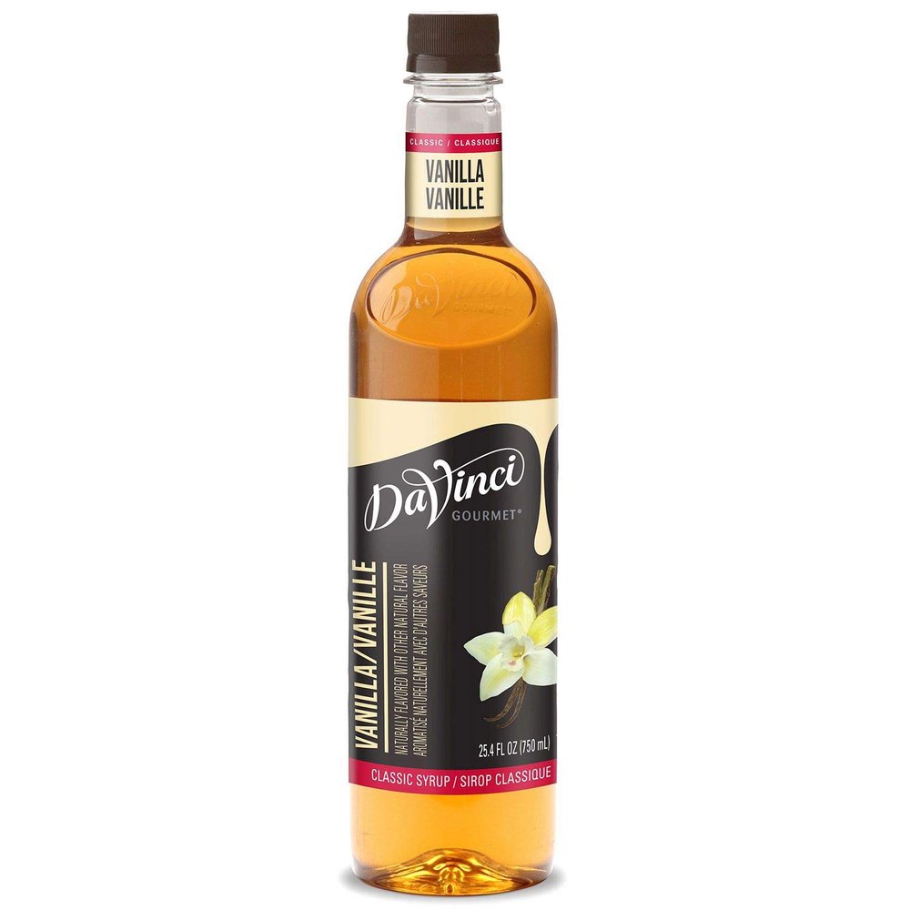 DaVinci Gourmet Vanilla Syrup - 25.4 oz. A1