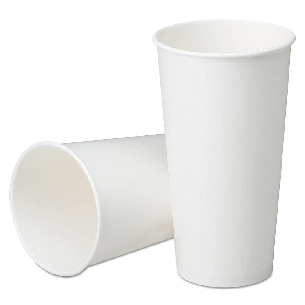 AbilityOne - Disposable Paper Cups - Cold Beverage, 21 oz. 7350-01-645-7875: Box, 1000 Item(s)