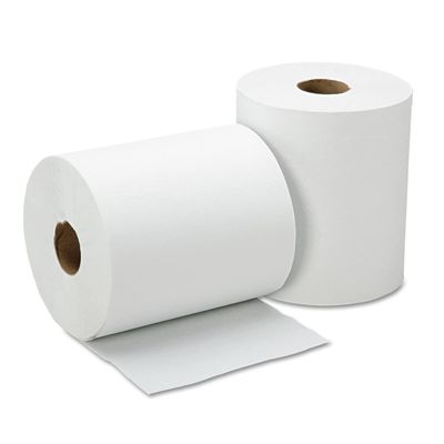 AbilityOne - 8540015923323 - SKILCRAFT Hardwound Roll Paper Towel - 7-7/8" x 600' - White - 12/BX - 12 units
