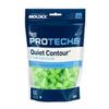 Flents Protechs Foam Ear Plugs, 55 Pair for Sleeping, Snoring, Loud Noise, Traveling, Concerts, Construction, Studying, Shooting, Work, Contour to Ear, Noise Reduction, NRR 33, Green, Made in the USA view 1
