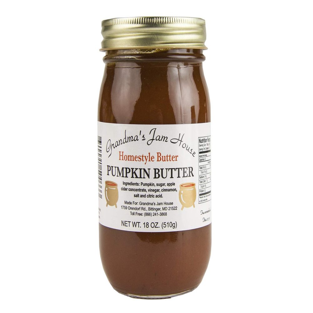 All Natural Pumpkin Butter- 16oz Jar_AB