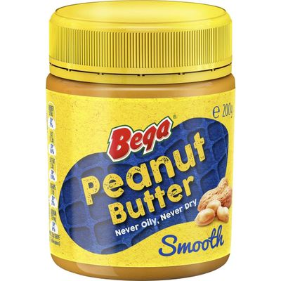 Bega Peanut Butter Smooth 200gm