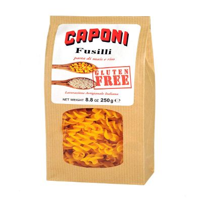 Caponi Gluten Free Pasta - Fusilli
