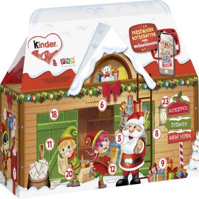 Ferrero Kinder Mix Advent Calendar 3D House - 234g