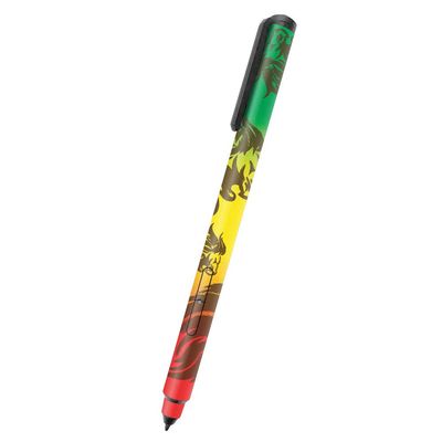MightySkins Skin Compatible with NuVision Digital Pen - Rasta Lion | Protective, Durable, and Unique Vinyl Decal wrap Cover | Easy to Apply, Remove, and Change Styles | Made in The USA