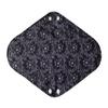 3 Pieces 14 Inch Overnight Charcoal Bamboo Reusable Mama Cloth/Menstrual Pads view 3