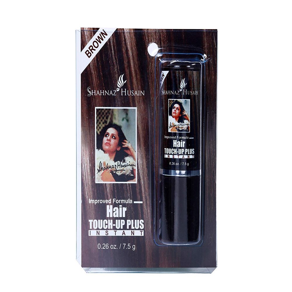 Glamorous Mart - Shahnaz Husain Ayurvedic Herbal Hair Touch Up Kit Black (0.26 fl oz / 7.5 g)