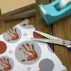 GRAPHICS & MORE Hand Print Football Get a Grip Gift Wrap Wrapping Paper Roll view 3