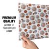 GRAPHICS & MORE Hand Print Football Get a Grip Gift Wrap Wrapping Paper Roll view 4