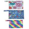 3 Pieces Mini Wet Bags Reusable for Mama Cloth Menstrual Pads/Breast Pads view 1