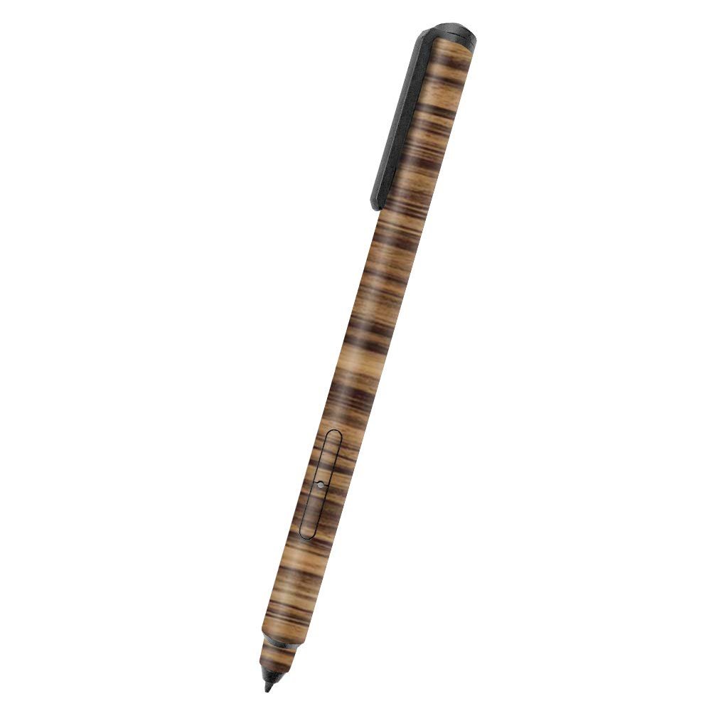 MightySkins Skin Compatible with NuVision Digital Pen - Dark Zebra Wood | Protective, Durable, and Unique Vinyl Decal wrap Cover | Easy to Apply, Remove, and Change Styles | Made in The USA