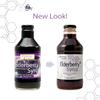 Elderberry Queen Organic Elderberry Syrup 24 Fl Oz - Immune Support Formula with Sambucus Black Elderberry & Aronia Berry - Pure Natural Certified Organic Elderberry Syrup for Kids and Adults view 2
