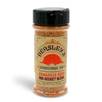 Beasley's Smokehouse Rub - Armadillo Red's BBQ Secret Blend Seasoning - BBQ Rub