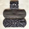 5 Pieces Charcoal Bamboo Mama Cloth/ Menstrual Pads/ Reusable Sanitary Pads (Black lace, Overnight (14 inch)) view 2