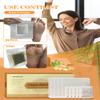 TEWEAE Foot Pads, Ginger FootPads, Natural Ginger Powder Bamboo Vinegar Foot Patches 20 Packs. view 4
