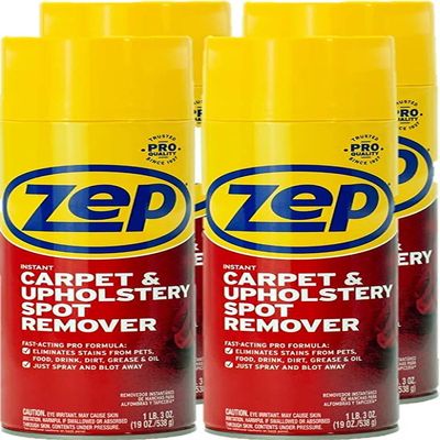 Zep Instant Carpet and Upholstery Spot Remover 19 oz ZUSPOT19 (Case of 4) (Formerly Instant Spot Remover)