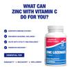Zinc Lozenges with Vitamin C for Immune Support - High Absorption Vitamin C and Zinc Lozenges for Adults Daily and Seasonal Wellness - Tasty Immune Boost Support - 90 Count (Orange Flavor) view 4