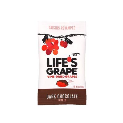 Life's Grape Dark Chocolate Vine Dried Grapes, 0.8 OZ