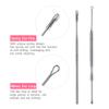 Ear Wax Removal Tool with Led Light for Kids - Toddlers, Infants, Baby and Adult by BonnyEars | Stainless Steel Earwax Remover Kit | Ear Pick Spoon Curette Tweezers Cleaning view 4