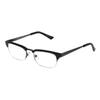 Foster Grant Warwick Men's Reading Glasses Black Rimless +1.50 view 1