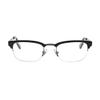 Foster Grant Warwick Men's Reading Glasses Black Rimless +1.50 view 2
