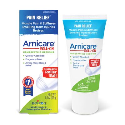 Boiron Arnicare Roll-on gel, for bruising, pain, stiffness, aches, Homeopathic Medicine for Pain Relief, 1.5 Ounce (Pack of 1)