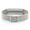 American Medical ID  Sleek Mesh Medical Alert ID Bracelet  Surgical Stainless Steel, Adjustable ID Band Sizing & Clasp, 4 Lines Personalized Engraving Included view 2