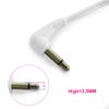 3.5mm (Headphone Jack) Replacement Electrode Wires Standard Connection Snap 3.5mm Cable for Tens EMS Massage Units (2 Pack) view 2