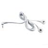 3.5mm (Headphone Jack) Replacement Electrode Wires Standard Connection Snap 3.5mm Cable for Tens EMS Massage Units (2 Pack) view 4