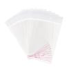 ARRICRAFT 1000pcs Long Cellophane Bags Resealable Clear Plastic bags with Hanging Hole for Jewelry Display, 9x13cm view 1