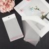 ARRICRAFT 1000pcs Long Cellophane Bags Resealable Clear Plastic bags with Hanging Hole for Jewelry Display, 9x13cm view 4